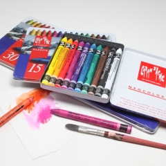 Caran d'Ache Neocolor II Water-Soluble Wax Pastel Set