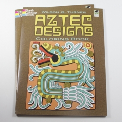 Dover colouring books. Aztec Designs Colouring Book