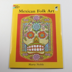 Dover colouring books. Mexican Folk Art Colouring Book