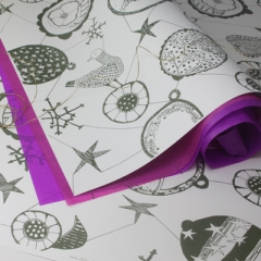 'Baubles' Wrapping Paper by Edla Griffiths