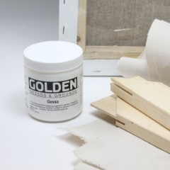 Golden White Acrylic Gesso Primer