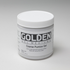 Golden Coarse Pumice Gel