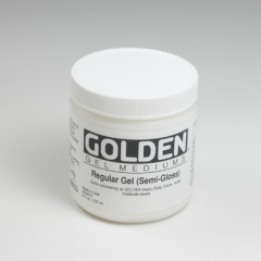 Golden Regular Gel (Semi-gloss)