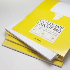 Goldline Layout Pad 50gsm