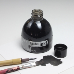 Liquitex Professional Acrylic Carbon Black Ink (150ml)