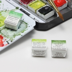 Sennelier l'Aquarelle French Artists' Watercolours - Half Pans