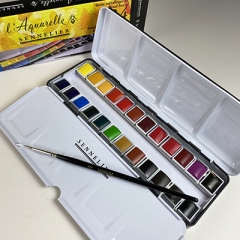 Sennelier Extra Fine Artist's Watercolours Metal Box