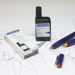 Staedtler Mars Matic Black Drawing Ink (22ml Bottle)